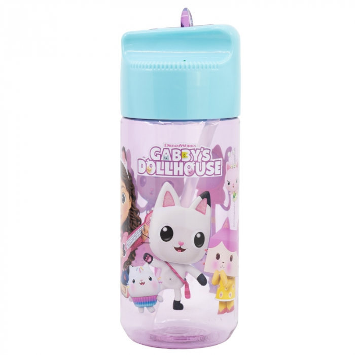 Sticla apa pentru copii, Gabby's Dollhouse, tritan, 430 ml [2]