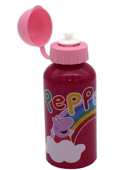 Sticla apa Peppa Pig aluminiu Rainbow 400 ml [2]