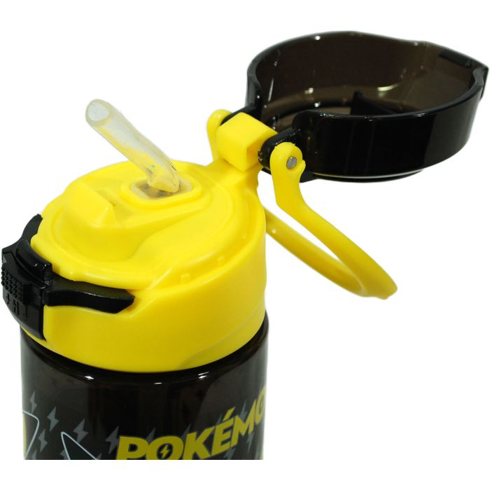 Sticla apa plastic cu pai Pok├⌐mon Pikachu, 500 ml [7]