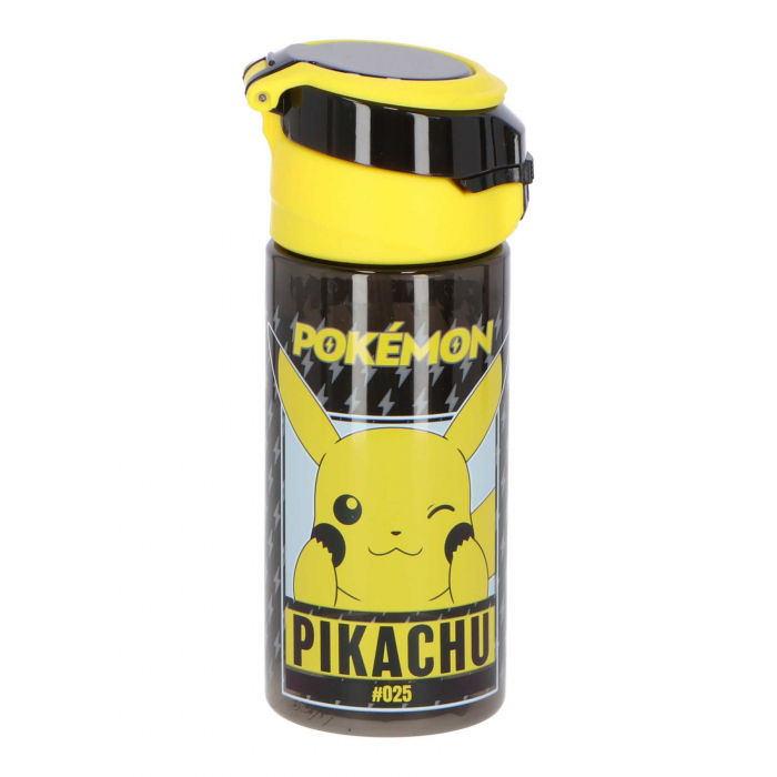 Sticla apa plastic cu pai Pok├⌐mon Pikachu, 500 ml [1]