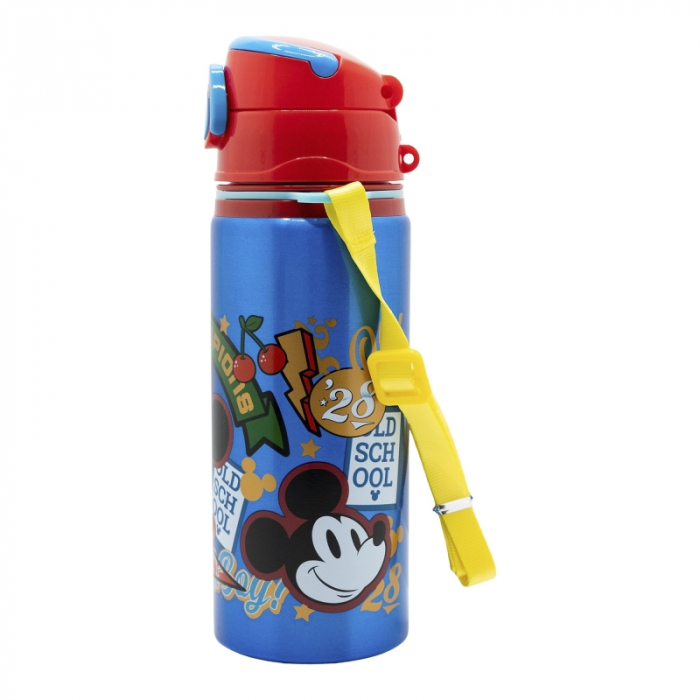 Sticla apa pop up aluminiu, Mickey Mouse True Champions, 730ml [2]