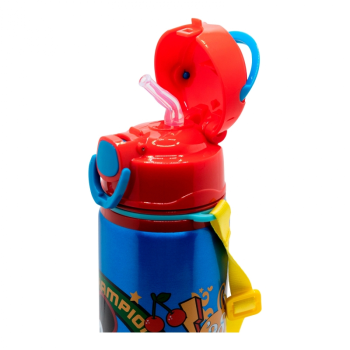Sticla apa pop up aluminiu, Mickey Mouse True Champions, 730ml [4]