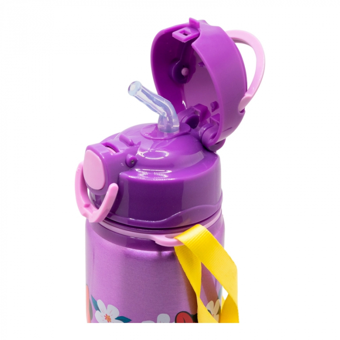 Sticla apa pop up aluminiu, Minnie Sunshine, 730ml [4]
