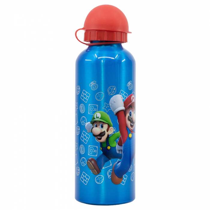 Sticla apa Super Mario, aluminiu 530 ml [2]