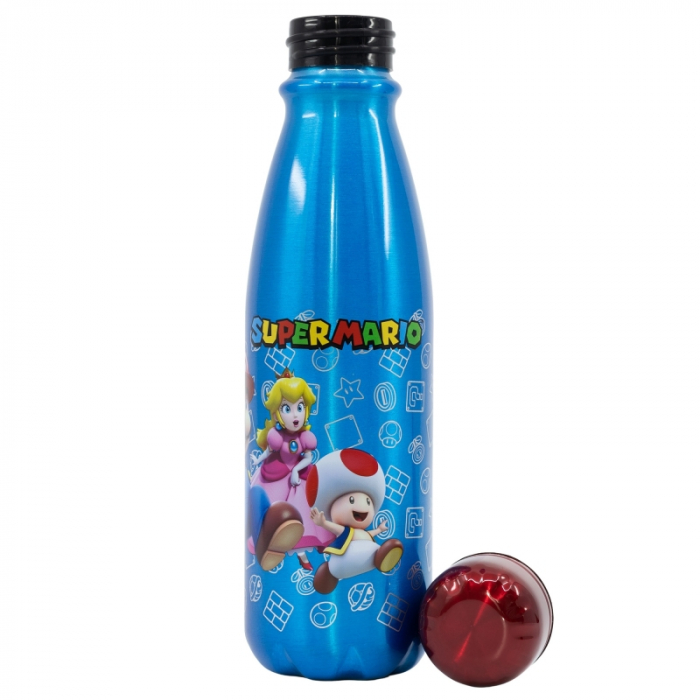 Sticla apa Super Mario, aluminiu 600 ml [3]