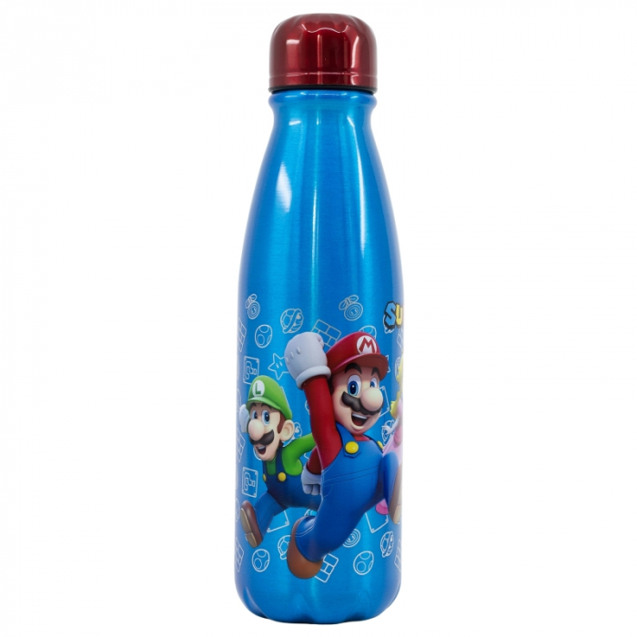 Sticla apa Super Mario, aluminiu 600 ml [2]