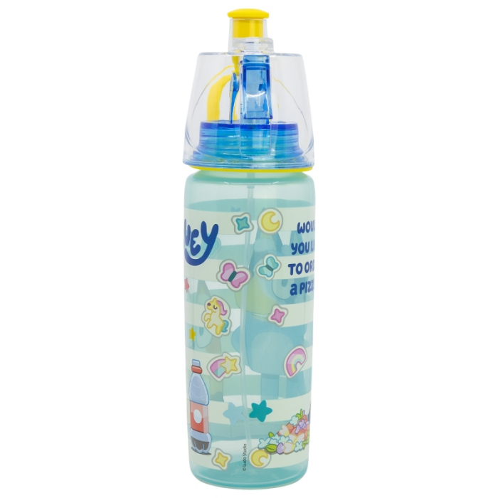 Sticla din plastic pentru apa cu pulverizator, Bluey, 575 ml [2]