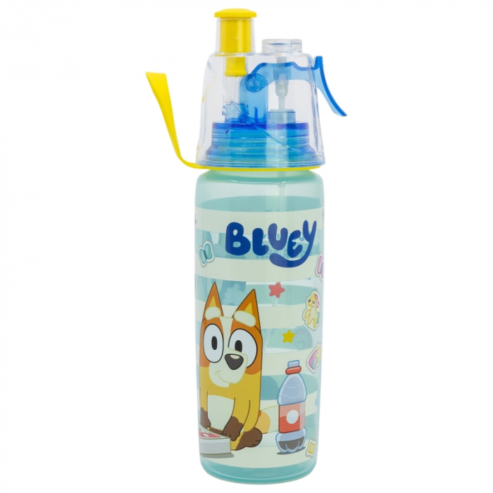 Sticla din plastic pentru apa cu pulverizator, Bluey, 575 ml [1]
