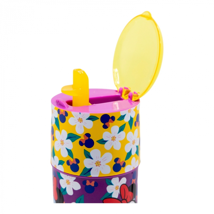 Sticla din plastic pentru apa, Minnie Sunshine, 350ml [3]