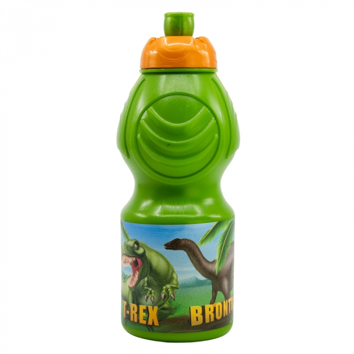 Sticla plastic pentru apa Dinozaur T-Rex 400ml [2]