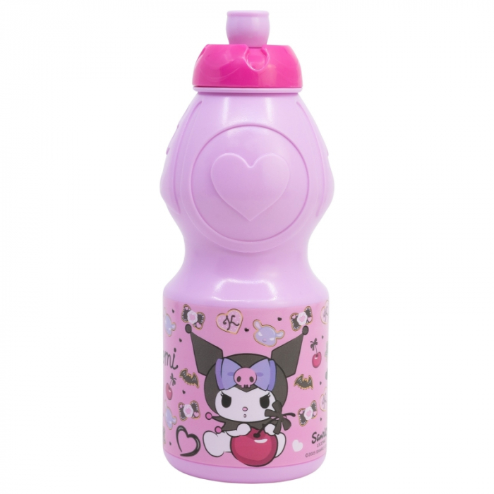 Sticla plastic pentru apa Hello Kitty Kuromi, 400ml [5]