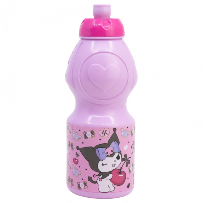 Sticla plastic pentru apa Hello Kitty Kuromi, 400ml [2]