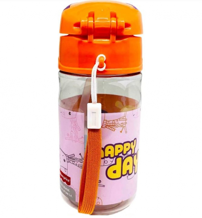 Sticla plastic pentru apa,sport, Fisher-Price Zebra 350 ml [3]
