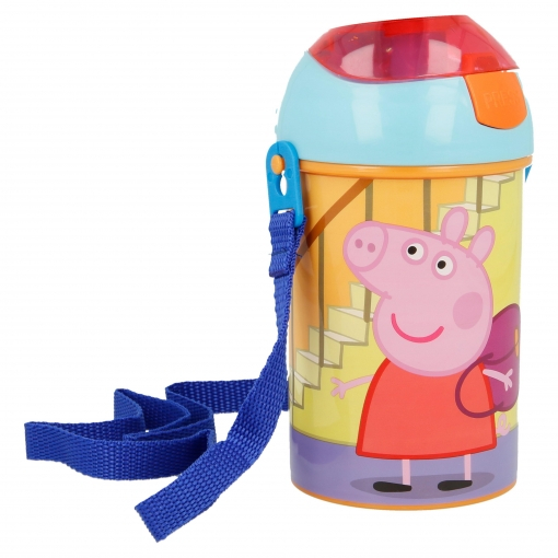 Sticla plastic pentru apa,sport, Peppa Pig 450 ml [3]