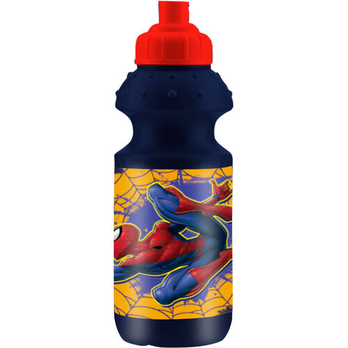 Sticla sport, plastic, pentru apa, Spiderman, 350ml [1]