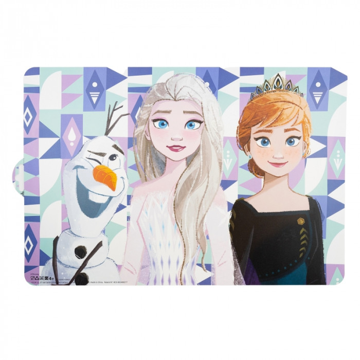 Suport farfurie pentru servit masa Frozen Ice Magic, 43x28 cm [1]