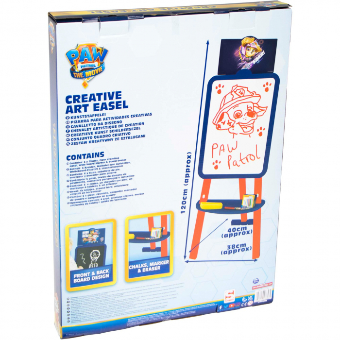 Tabla cu stativ si depozitare, Paw Patrol [2]