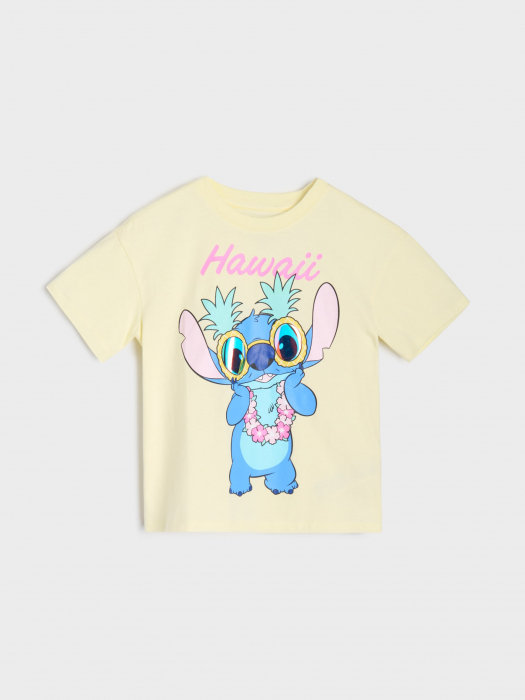 Tricou bumbac cu maneca scurta Lilo & Stitch Hawaii [1]