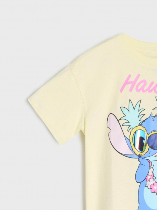 Tricou bumbac cu maneca scurta Lilo & Stitch Hawaii [8]