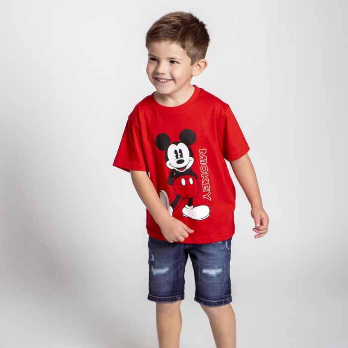 Tricou bumbac maneca scurta Classic Mickey Mouse [4]
