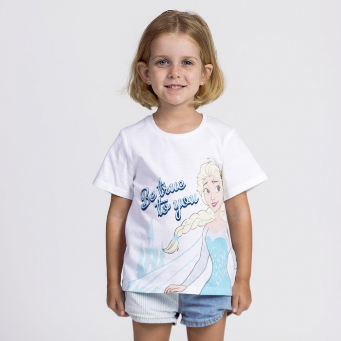 Tricou bumbac maneca scurta Frozen Be True [3]