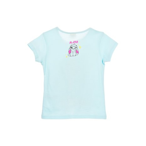 Tricou bumbac maneca scurta Aloha Lilo & Stitch [2]
