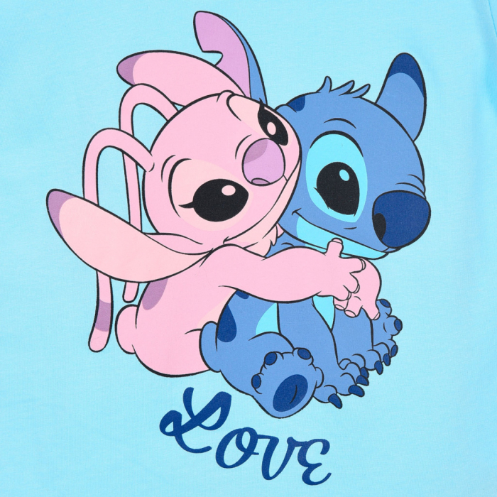 Tricou bumbac maneca scurta Lilo & Stitch Love [3]