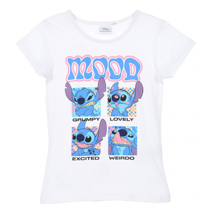 Tricou bumbac maneca scurta Lilo & Stitch My Bestie [4]