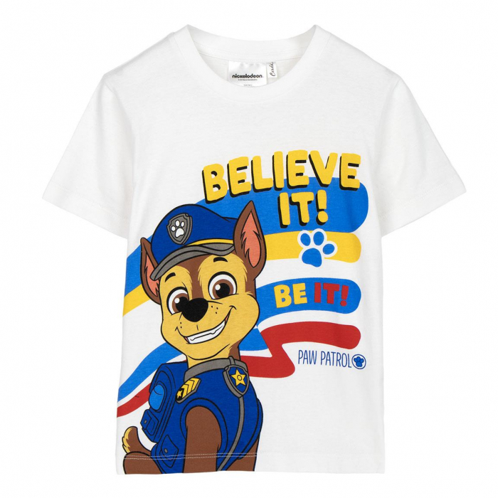 Tricou bumbac maneca scurta Paw Patrol Be It [1]
