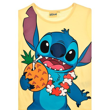 Tricou de vara din bumbac Pineapple Lilo si Stitch [3]