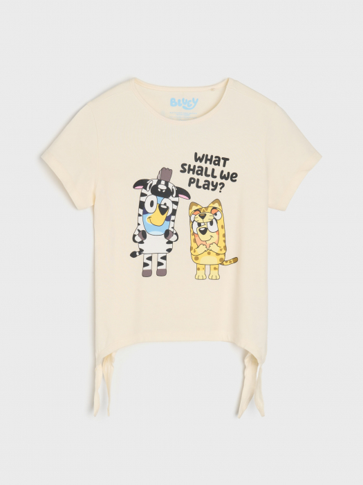 Tricou bumbac, maneca scurta Play with Bluey [1]