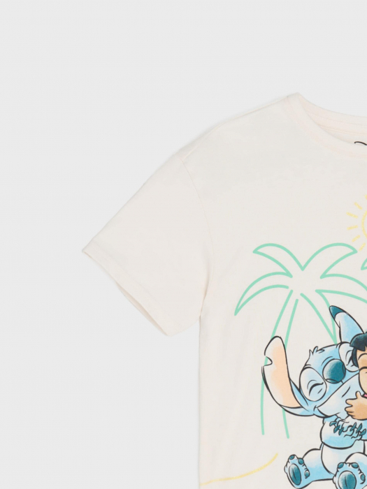 Tricou bumbac, maneca scurta Stitch [9]