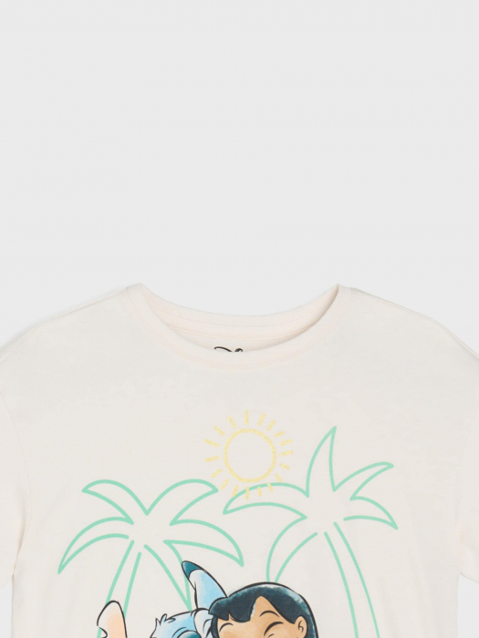 Tricou bumbac, maneca scurta Stitch [10]