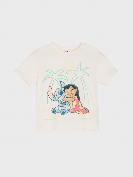 Tricou bumbac, maneca scurta Stitch [1]