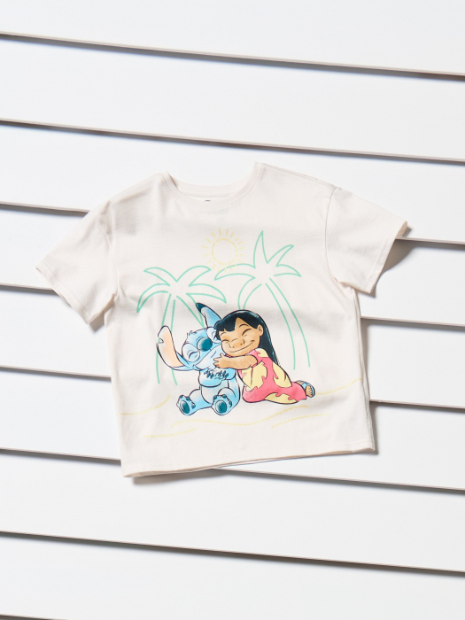 Tricou bumbac, maneca scurta Stitch [7]