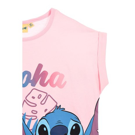 Tricou bumbac maneca scurta Aloha Stitch [4]
