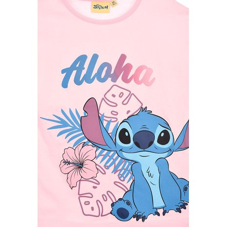 Tricou bumbac maneca scurta Aloha Stitch [3]