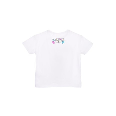 Tricou bumbac maneca scurta Stitch Beach&Love [2]