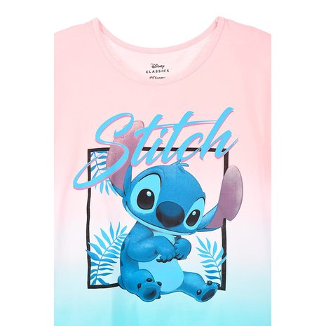 Tricou bumbac maneca scurta Tummy Lilo & Stitch [3]