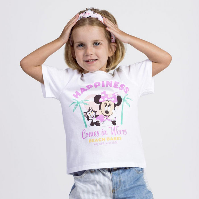 Tricou bumbac pentru copii Minnie Mouse Beach Babes [4]