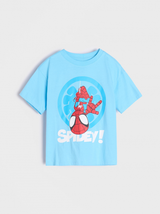 Tricou bumbac Spidey cu maneca scurta [1]