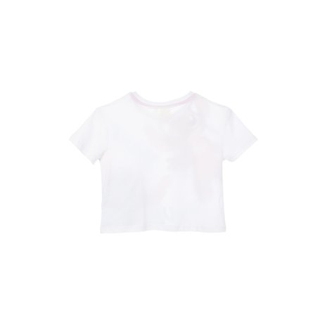 Tricou bumbac, top scurt Stitch Waves [2]