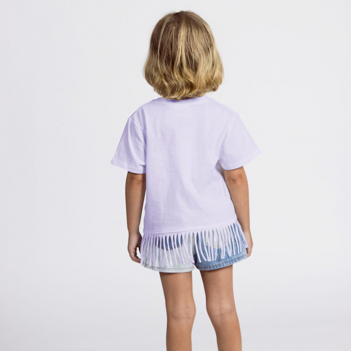 Tricou cu franjuri, pentru copii Minnie si Daisy [5]