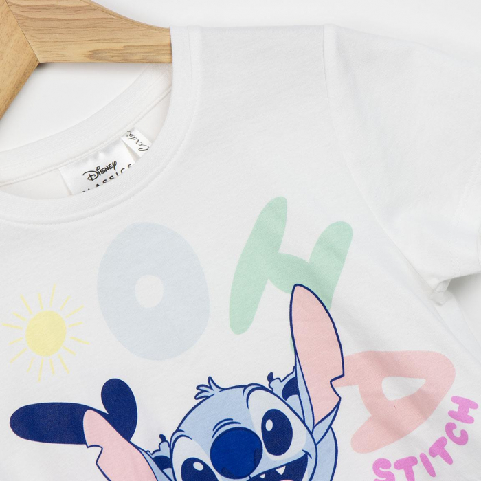 Tricou cu franjuri, pentru copii Stitch Aloha [3]