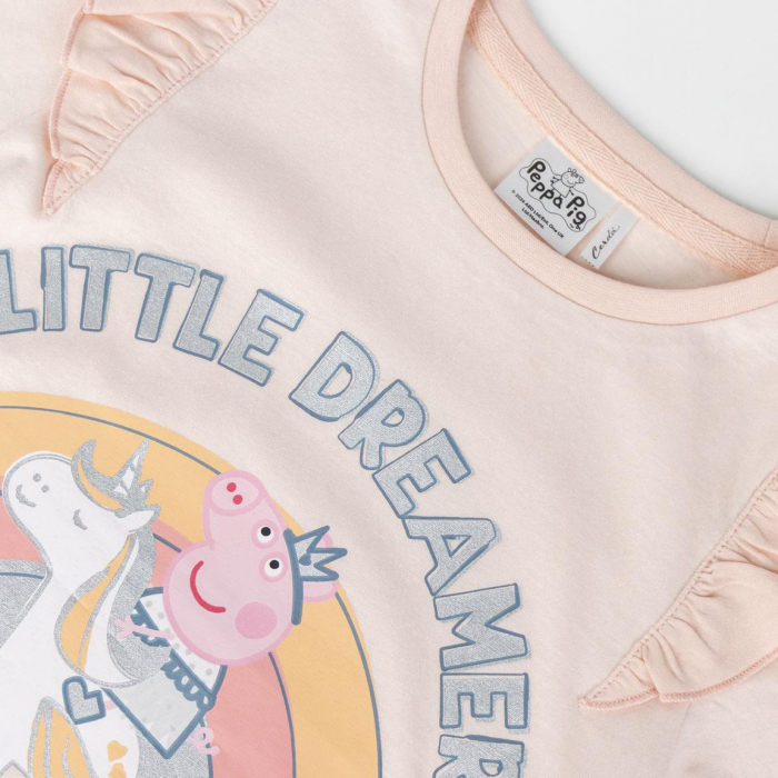 Tricou cu maneca scurta bumbac, Peppa Pig [3]