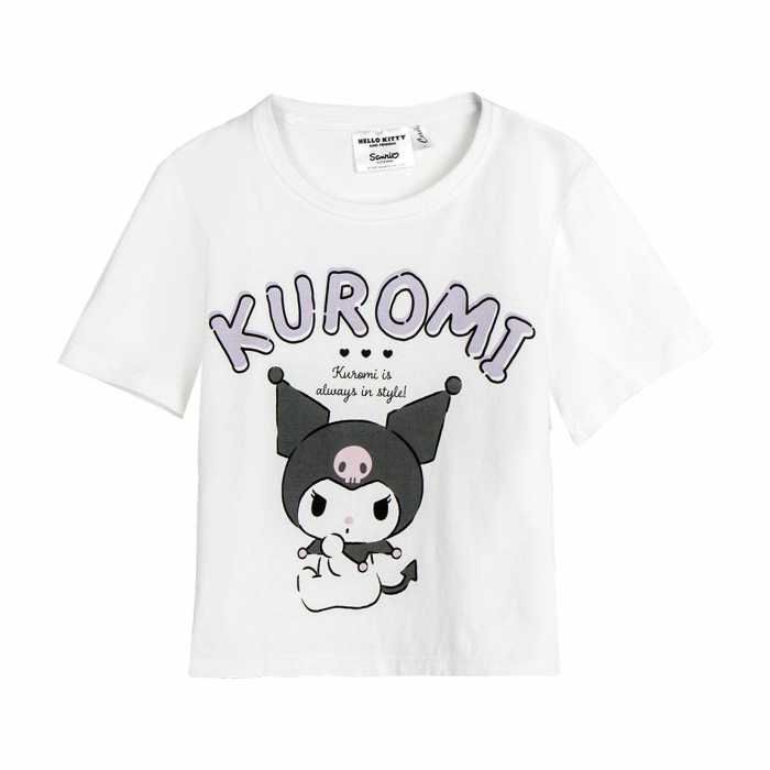 Tricou cu maneca scurta Hello Kitty Kuromi [1]