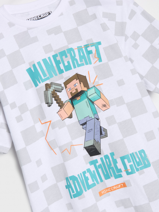 Tricou din bumbac cu maneca scurta Minecraft [2]