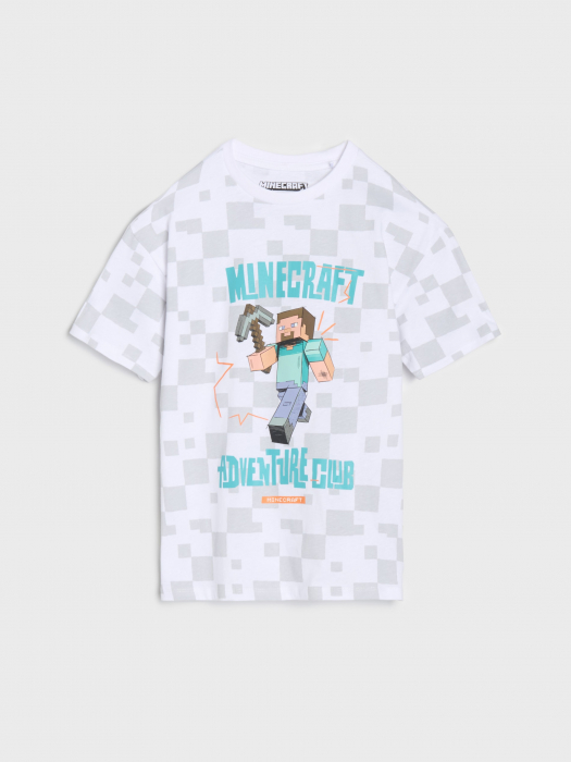 Tricou din bumbac cu maneca scurta Minecraft [1]