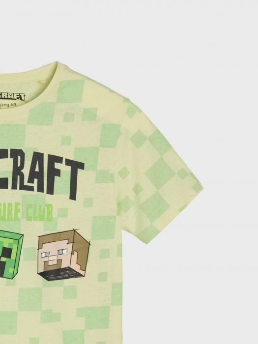 Tricou din bumbac cu maneca scurta Minecraft Adventure [2]