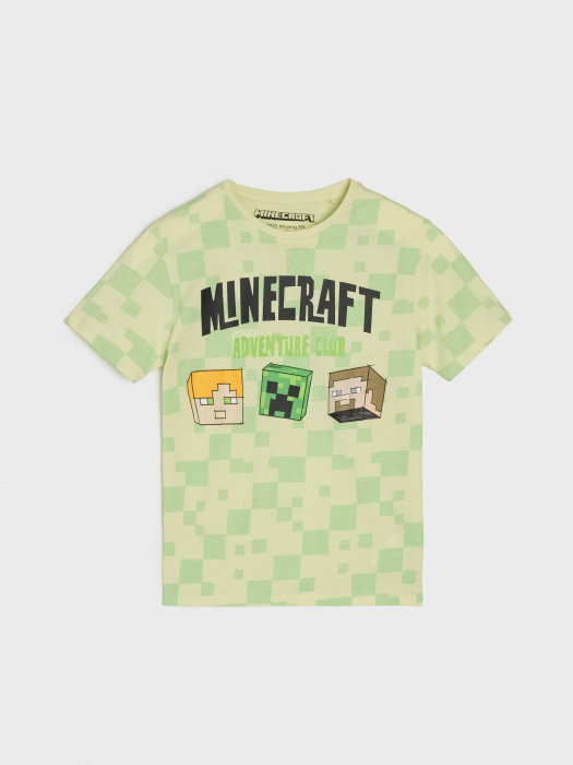 Tricou din bumbac cu maneca scurta Minecraft Adventure [1]